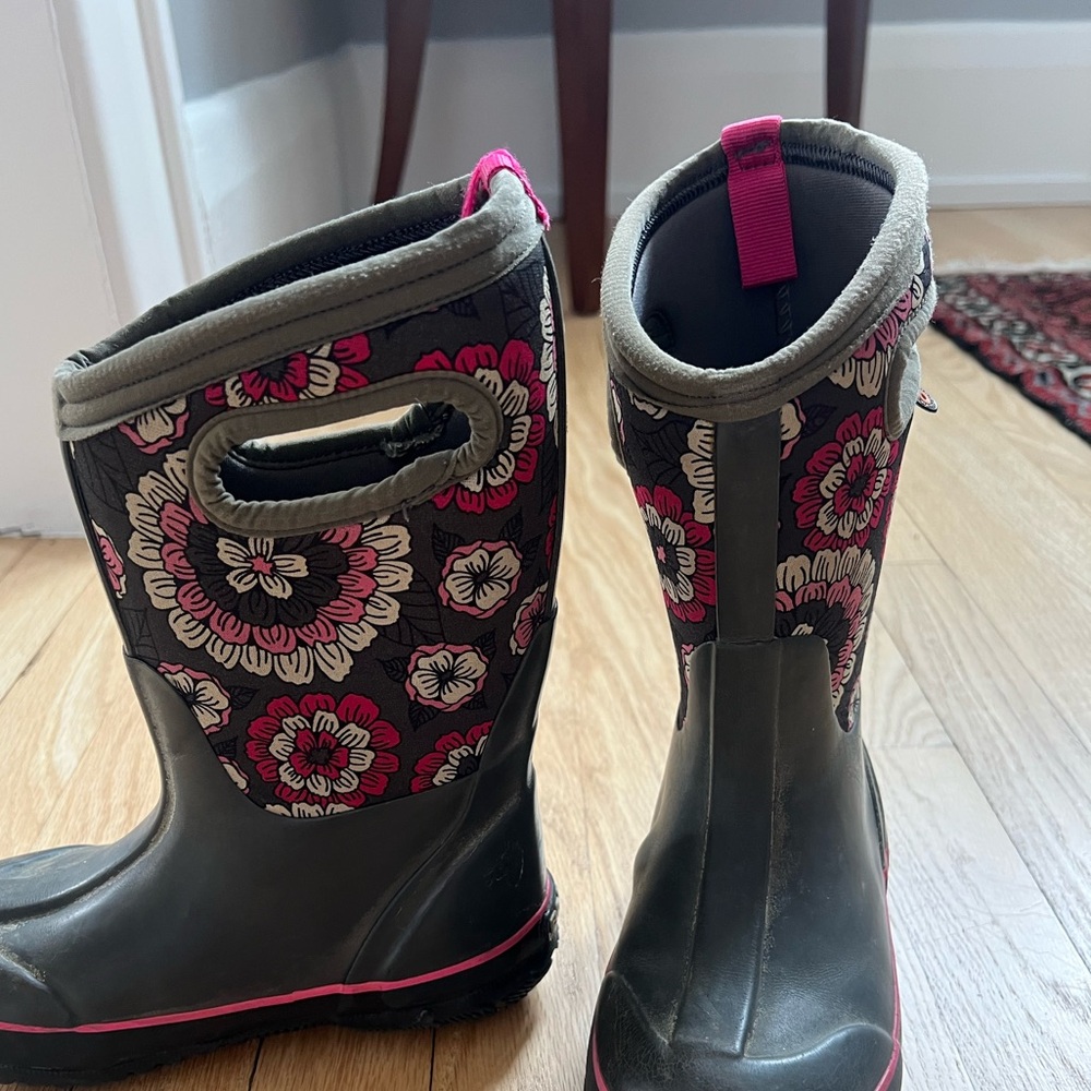 Kids Bogs Patterned Rain/snow Boots